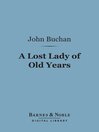 Cover image for A Lost Lady of Old Years (Barnes & Noble Digital Library)